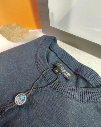 Maglione Coveri Viale Morin blu uomo taglia M