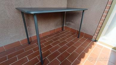 Tavolo da esterno / balcone in acciaio