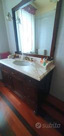 Mobile bagno in legno massello