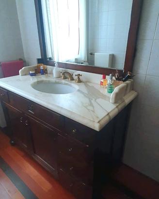 Mobile bagno in legno massello