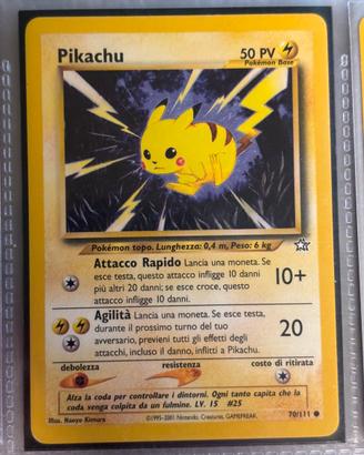 Pokemon Pikachu neo genesis 70/111