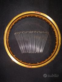 Yamaha xt 660 Cerchio Excel Oro posteriore 18x2.50