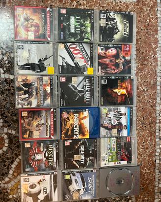 Giochi ps1 ps2 ps3 pc xbox e dvd