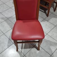 SEDIA IN CILIEGIO CON IMBOTTITURA