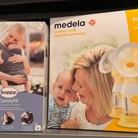 Medela tiralatte e Chicco Boppy marsupio portabebe