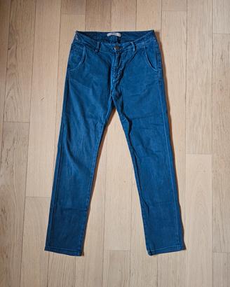 Pantaloni eleganti Barba Napoli blu uomo (tg. 46)