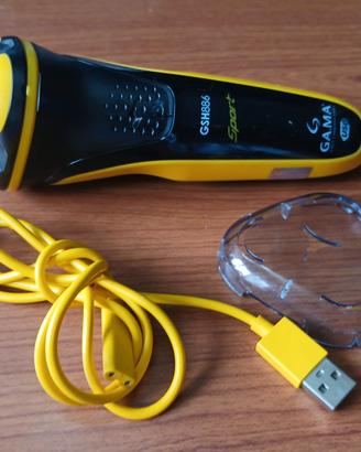 GAMA (ITALIA) rasoio a batteria ricarica  USB/PC