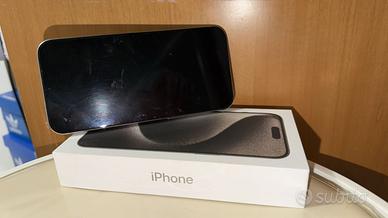 Iphone 15 pro max 256gb titanio grigio
