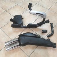 Scarico completo originale Honda Transalp 650