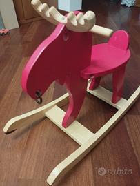 Cavallo a dondolo renna Ikea