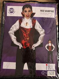 Vestito vampiro carnevale halloween