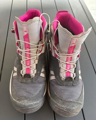 Scarponcini trekking bambina  Decathlon n. 37