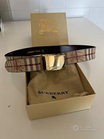 Cintura unisex Burberry originale