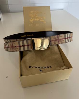 Cintura unisex Burberry originale