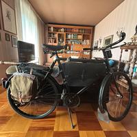 Bicicletta esercito svizzero del ‘44 con accessori