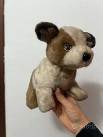 Peluche Cagnolino Bianco e Marrone - Morbido e Ten