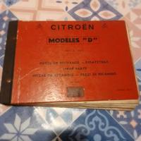 Manuale ricambi Citroen D