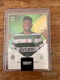 Card Alisson Santos rookie numerato su /75 Topps