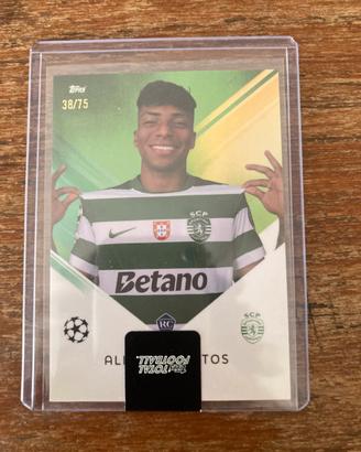 Card Alisson Santos rookie numerato su /75 Topps