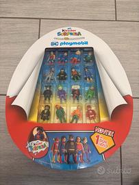 Espositore Kinder Sorpresa DC Playmobil completo