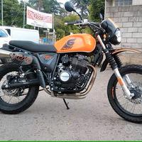 New scrambler swm six6 500 arancione