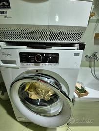 lavatrice 9 kg. Whirlpoll 6 sense