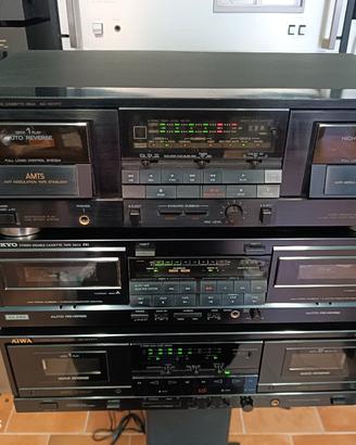 Doppie Piastre Cassetta Revisionate Aiwa & Onkyo 