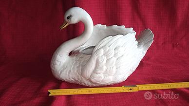 Cigno in in Porcellana bianca (Bassano)