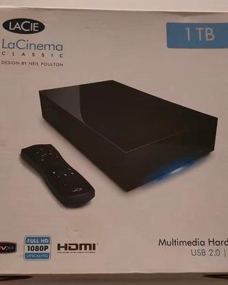LaCie LaCinema Lettore multimediale 1TB