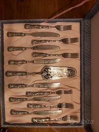 Servizio posate Argento 1000