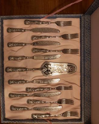 Servizio posate Argento 1000