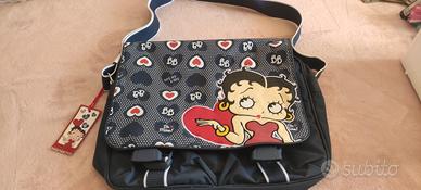borsa tracolla Betty Boop porta pc
