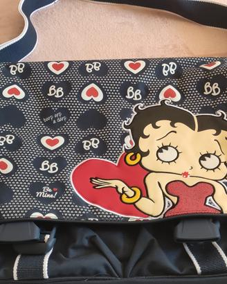 borsa tracolla Betty Boop porta pc