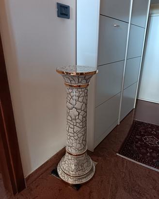 colonna portavaso ceramica