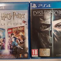 Harry Potter collection + Dishonored 2 PS4