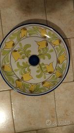 Grande piatto in ceramica artigianale