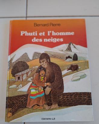 Libro vintage "Phuti et l'homme des neiges", 1981