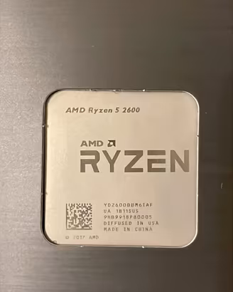 Processore AMD Ryzen 5 2600 con dissipatore