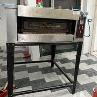 Forno gas-elettrico per 4 pizze