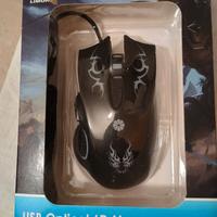 USB Mouse Gaming con luci led Nuovo