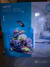 Acquario nuovo Aqpet box reef 40 full optional.