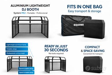 dj booth Equinox system mk2 