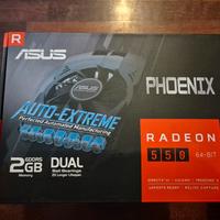 ASUS Phoenix AMD Radeon 550 Scheda Grafica, 2GB GD