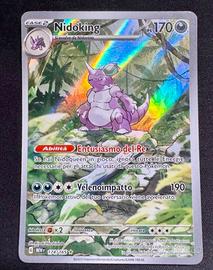 Pokémon 151 nidoking 174/165 appena sbustato