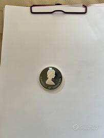 Moneta Argento 10 dollari