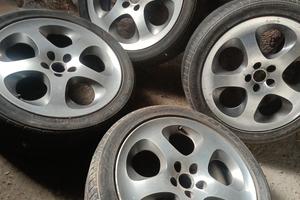 cerchi in lega diamantati alfa romeo 147 blackline