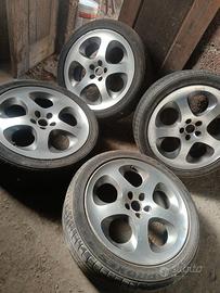 cerchi in lega diamantati alfa romeo 147 blackline
