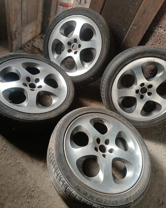 cerchi in lega diamantati alfa romeo 147 blackline