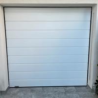 Portone sezionale motorizzato 240x250 SEMINUOVO