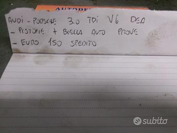 Pistone+biella audi-porsche 3.0 tdi